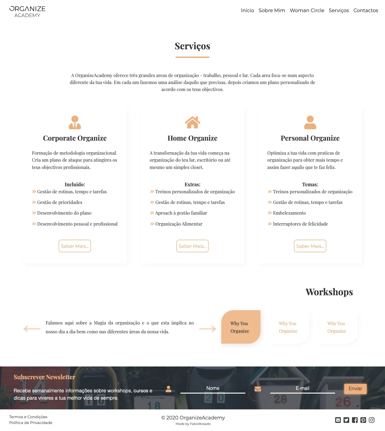 Services Page
